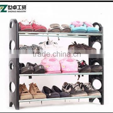 4 tier folding shoes shelf commercial shoe rack