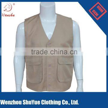 sleeveless safety work vest