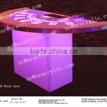 Shanghai LED Casino Table & BlackJack Table & Poker Table
