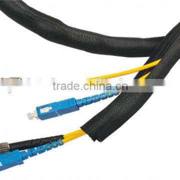 Cable management-Self-closing wrap