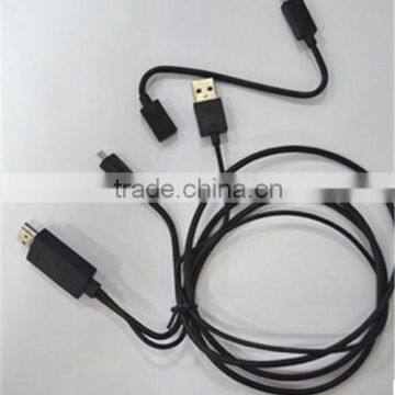 3M Micro USB 5/11pin MHL to HDMIHDTV Cable Adapter For HTC One