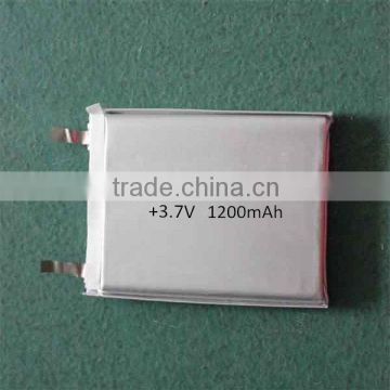 from factory 503562 3.7v with 1200mah li polymer battery