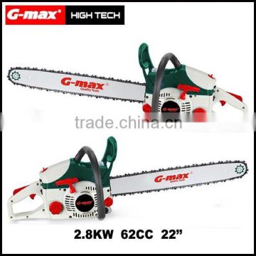G-max 2-Stroke Gasoline Engine 62cc Petrol Chainsaw GT21217