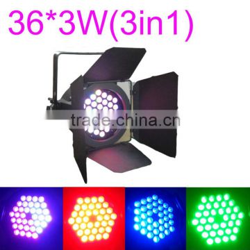 professional 36*3w RGB 3in1 high power LED par light