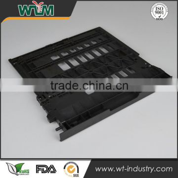 High Quality Black ABS Plastic Injection Molding Parts for Printer Accessories