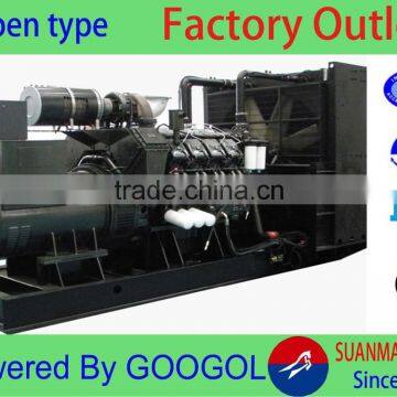 250kw 6 cylinders electric power generator diesel price with Googol engine