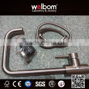 China Supplies Brass Chrome Spray Commercial Kitchen Faucet