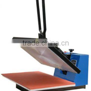 Flat heat transfer press for sublimation printing