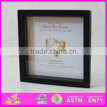 2015 New and popular wooden picture frame for kids,wooden toy photo frame for children,photo picture frame for baby W09A020