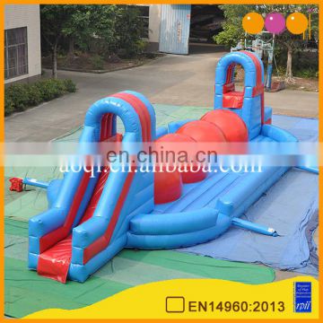 China factory suppiler big ball inflatable wipeout obstacle for team building