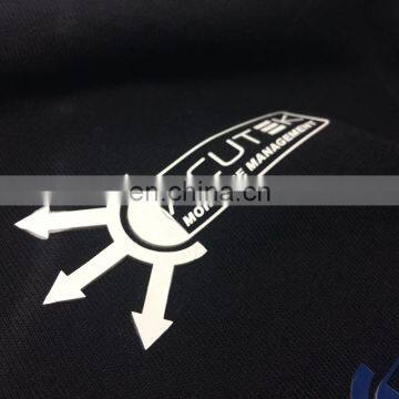 Custom flex glitter vinyl for shirt/ Fashion Heat transfer Company logo printing Colorful TPU Patch