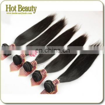 Cheap price indian remy yaki hair extensions thick straight