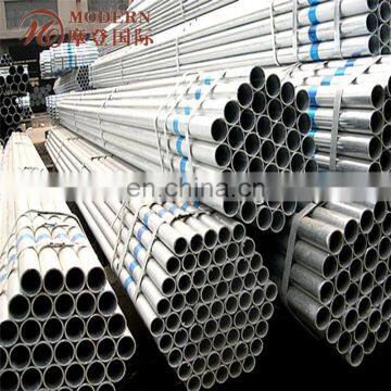 schedule 20 galvanized round steel tube