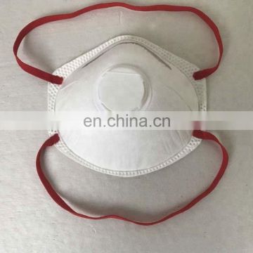 Newest Design Disposable Non Woven Cup Shape Half Face Dust Mask With Valve