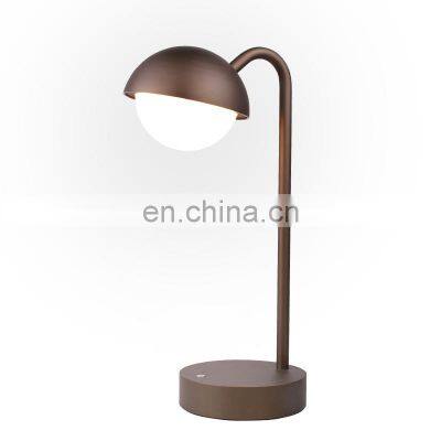 2021 modern aluminium decorative new design table lamp for bedroom