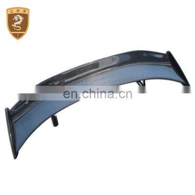 Gt-4 Style Carbon Fiber Spoiler For Por Cayman Boxster 981 Cf Spoiler Wing