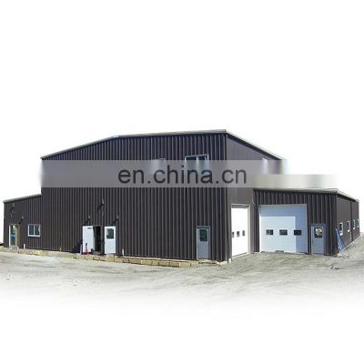 New Style Industrial Prefab Metal Building Steel Structure Hangar