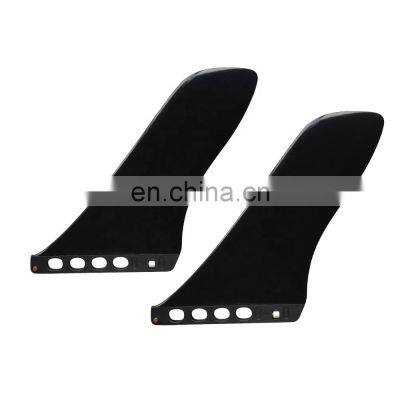 UICE Plastic Longboard Fin Black  Surfing Classic Single Center Fin For Stand up Paddle Board