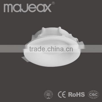 modern gypsum plaster double ceiling recess downlight with E27