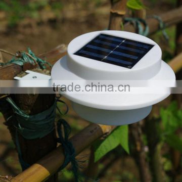 NEW! Outdoor Solar Powered LED Path Wall Landscape Mount Garden Fence Light Lamp