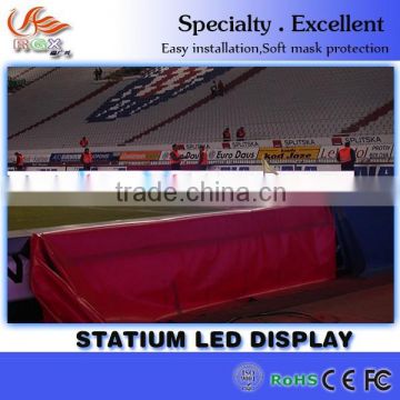 RGX football stadium perimeter led screen display, Football stadium perimeter led screen display