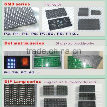 High Brightness full color LED unit board/LED module/led board/P4.0 full color unit board-SMD