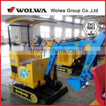 hot sale 360/180 degree rotation Kids Playing Excavator for amusement