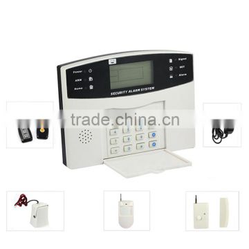 lower price Telephone line security alarm system with 24 hours fire alarm,through remote phone dial-up for burglar alarm system