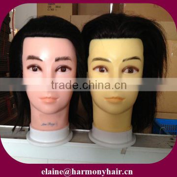 HARMONY mannequin head with training wig