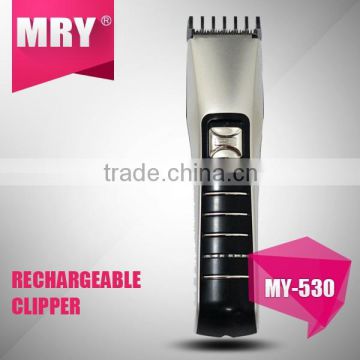 rechargeable powerful hair clippers/ mry hair clipper distributor
