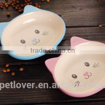 2016 hot sale food ceramic bowl for cats