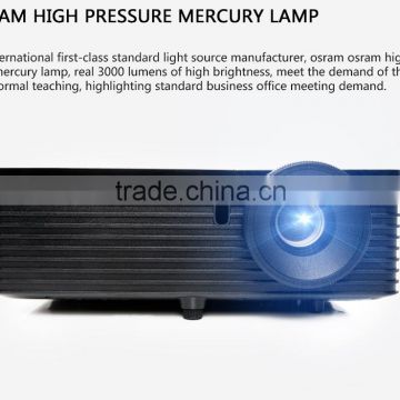 Newest !! 2016 factory price Educational 3000 lumens DLP projector