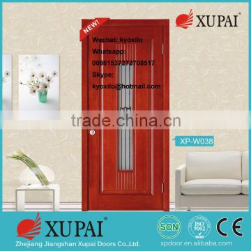 Wooden Veneer 5 Layer composed Painting Door Fire Proof Material Infilling CE TUV