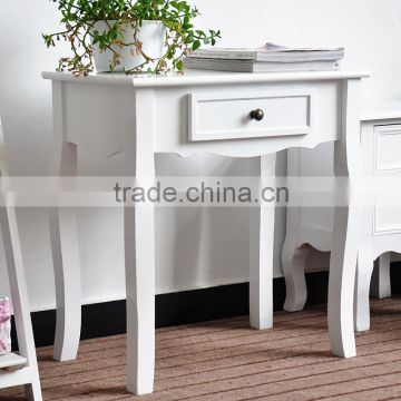 bedroom furniture small white wood table