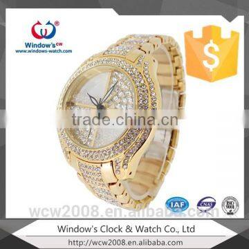 luxury watch Japan movement diamond quartz watch