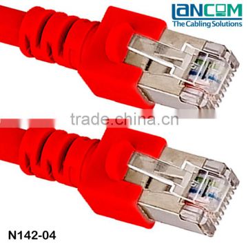 Fully Molded Strain Relief 26AWG High Quality Manufacturer Cat5e SFTP Patch Cord