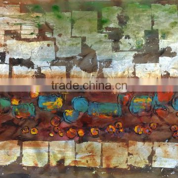 Home Decor Hotel Wall Art Modern Handpainted Abstract Canvas Oil Painting