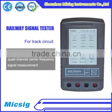 ME2000H railway track circuit signal multiple isolated join tester for trains test and measurement