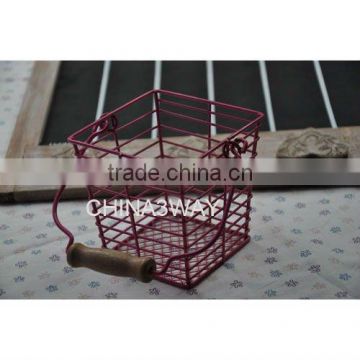 plastic coated wire baskets for gift packing
