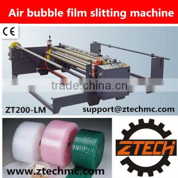 New plastic air bubble film slitter machine