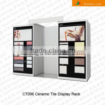 ceramic tiles display stand/showroom metal display stands for bedroom wall floor tiles CT096