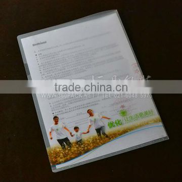 clear plastic pvc document folder