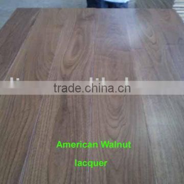 American walnut engineered floor
