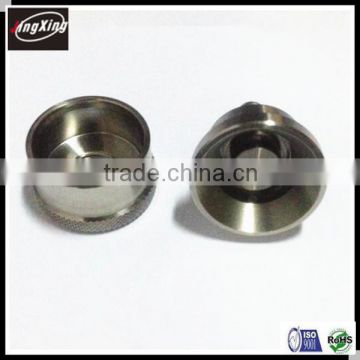 Food grade 304 stainless steel CNC turning machining parts used for electronic cigarette