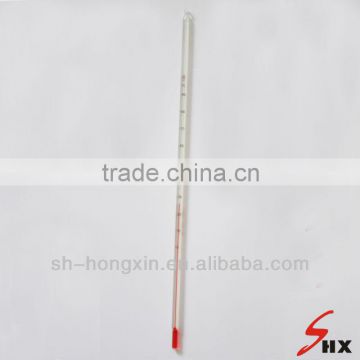red liquid thermometer