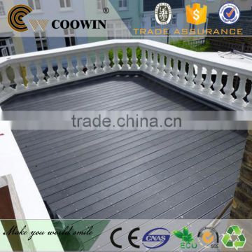cheap quick white gray disreessed solid outdoor synthetic cork bamboo wood composite floor