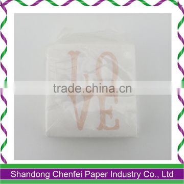 Cheap Personalized Wedding Napkin with LOW MOQ