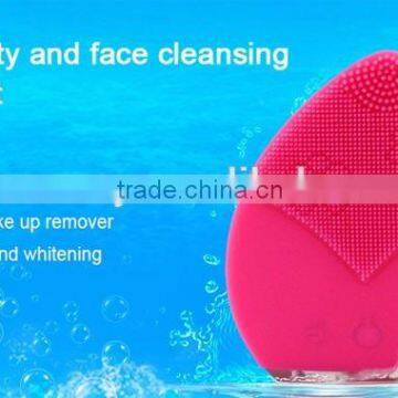 Wholesale beauty massage deep pore clean silicone facial cleansing brush