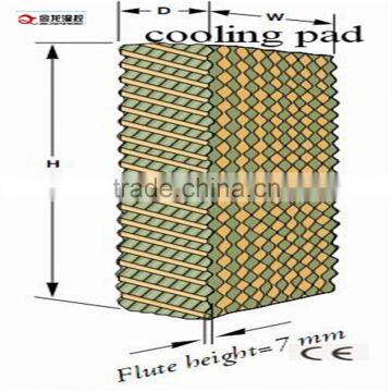 flute angle 45*45 cellulose cooling pad for poultry house