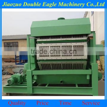 rotary type big capacity paper pulp moulding production line / fruits paper tray making line / paper mask moulding machine